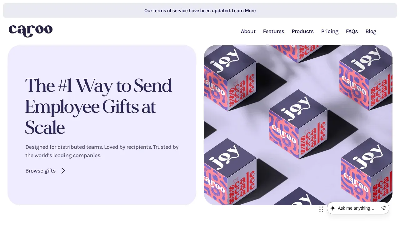 Caroo Employee Gifts