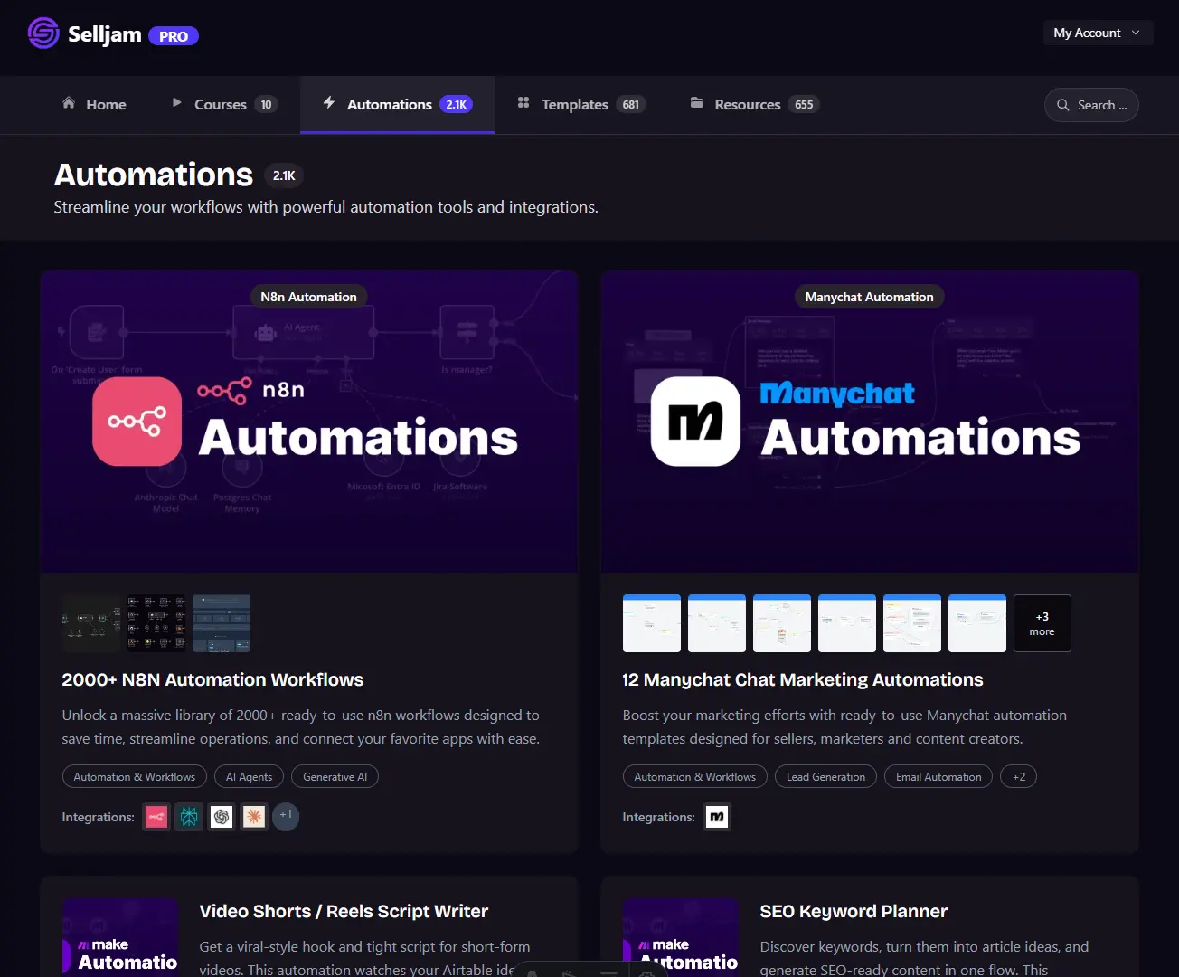 AI Creators Club automations screenshot 1