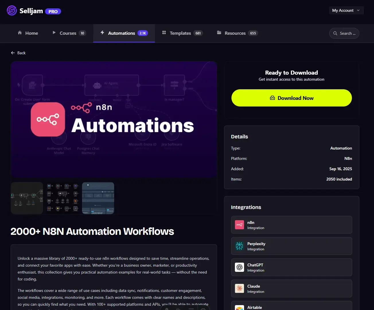 AI Creators Club automations screenshot 2