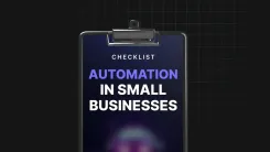 Automation in Small Businesses - Checklist