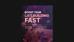 Boost Your List Building Fast