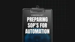 Preparing SOPs for Automation