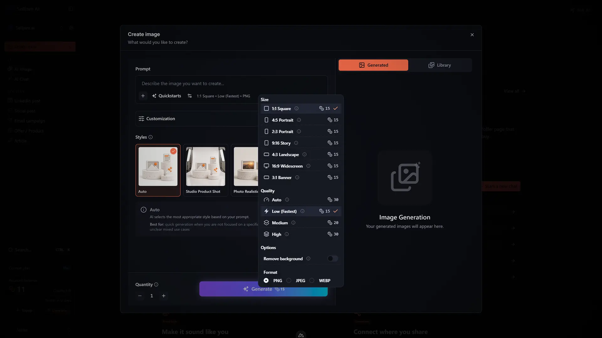 AI Image Generator screenshot