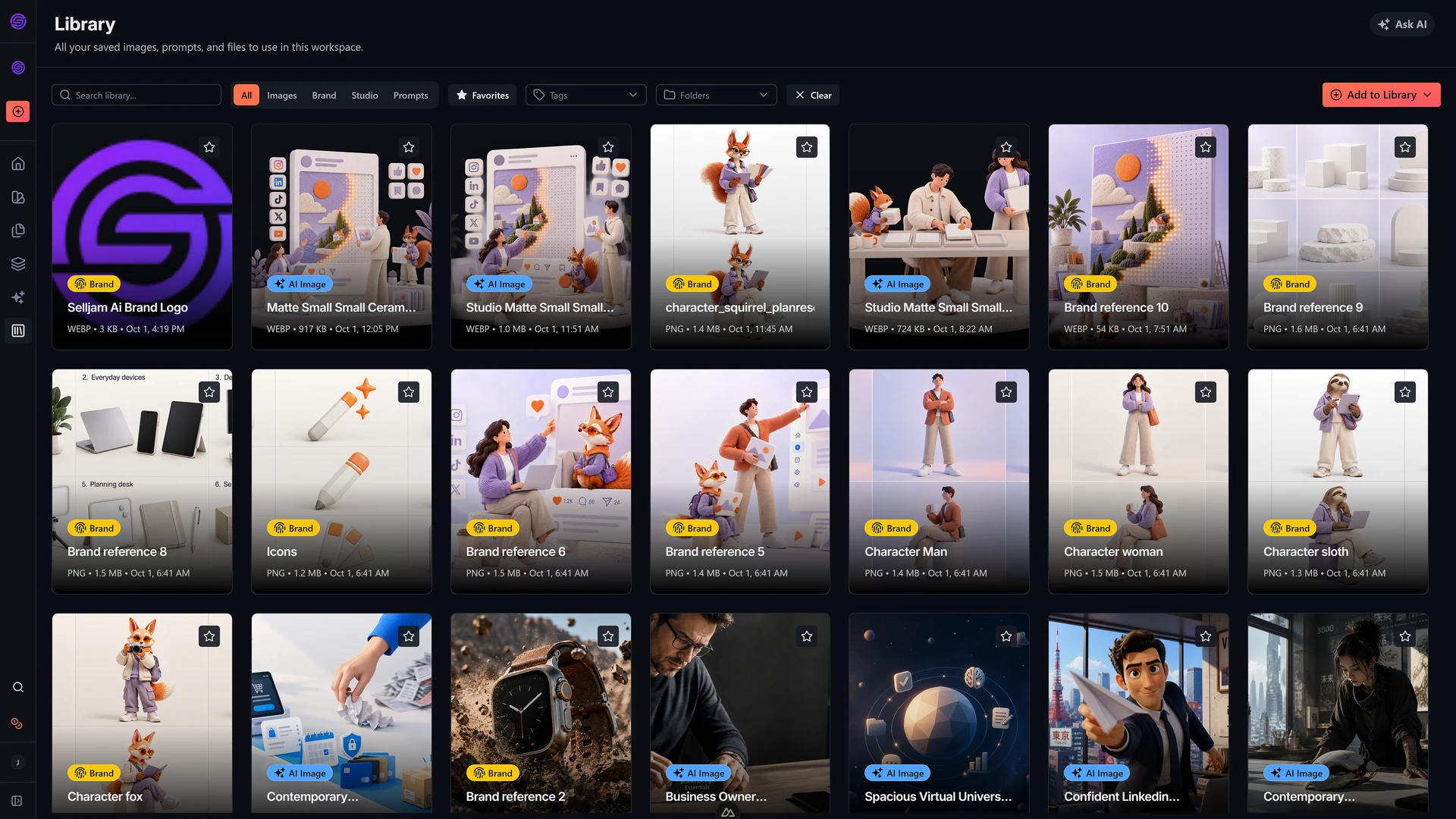 Content Library screenshot