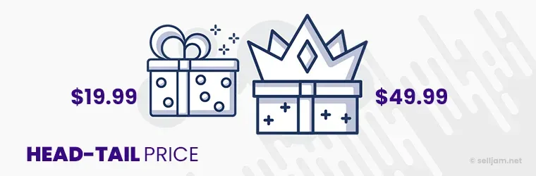Head tail price strategy