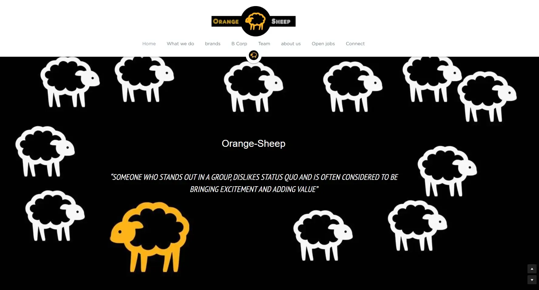 Orange Sheep
