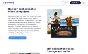 clipchamp screenshot