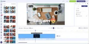 screenshot of Invideo