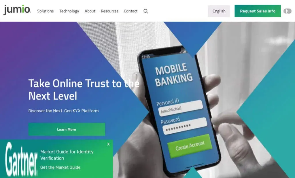 Jumio customer ID verification