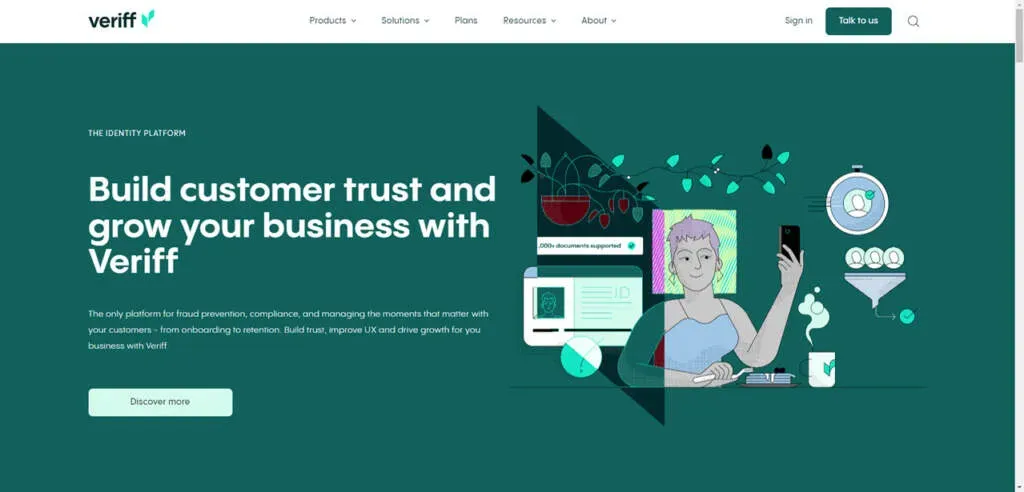 Veriff customer ID verification