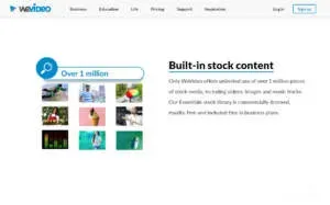 Wevideo screenshot